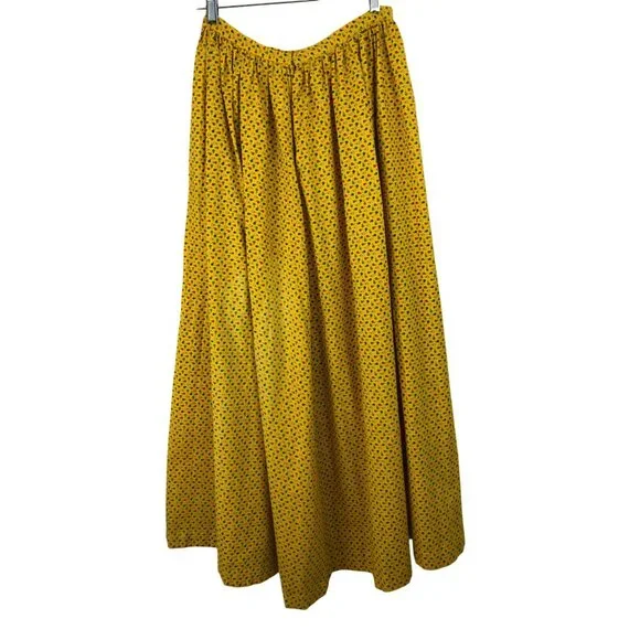 Vintage 70s Hickory Farms Employee Uniform Handmade Prairie Dress Costume Set - Picture 15 of 16